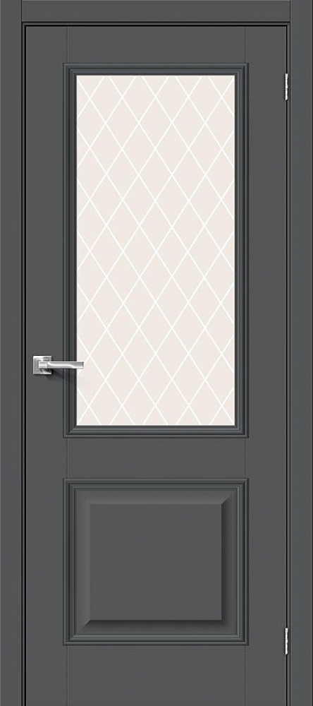 Межкомнатная дверь Классик-13 Stormy Silk BR5708