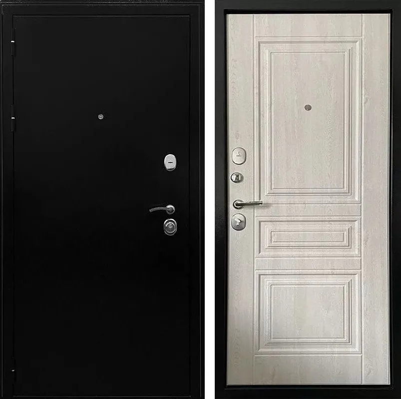 Фото Дверь Ратибор Рим 3К Серебро/Сосна белая DIS006601