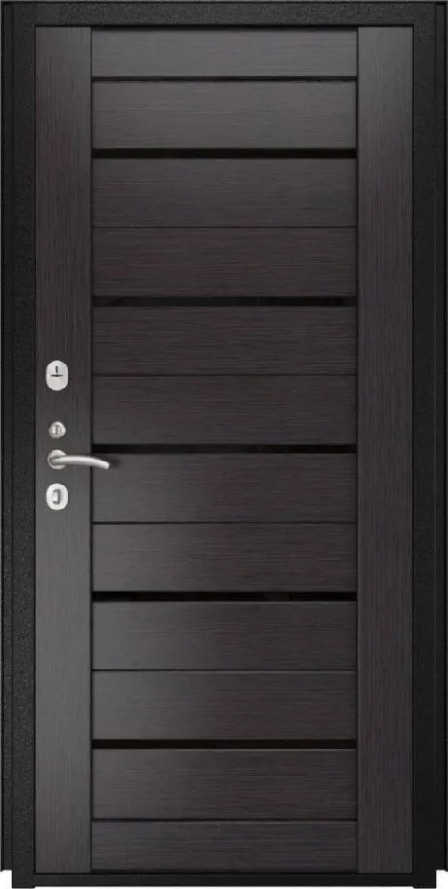Товар Дверь ДвериПРО Д-68 СБ-1 (лак.черное, 16мм, венге) DPRO195840