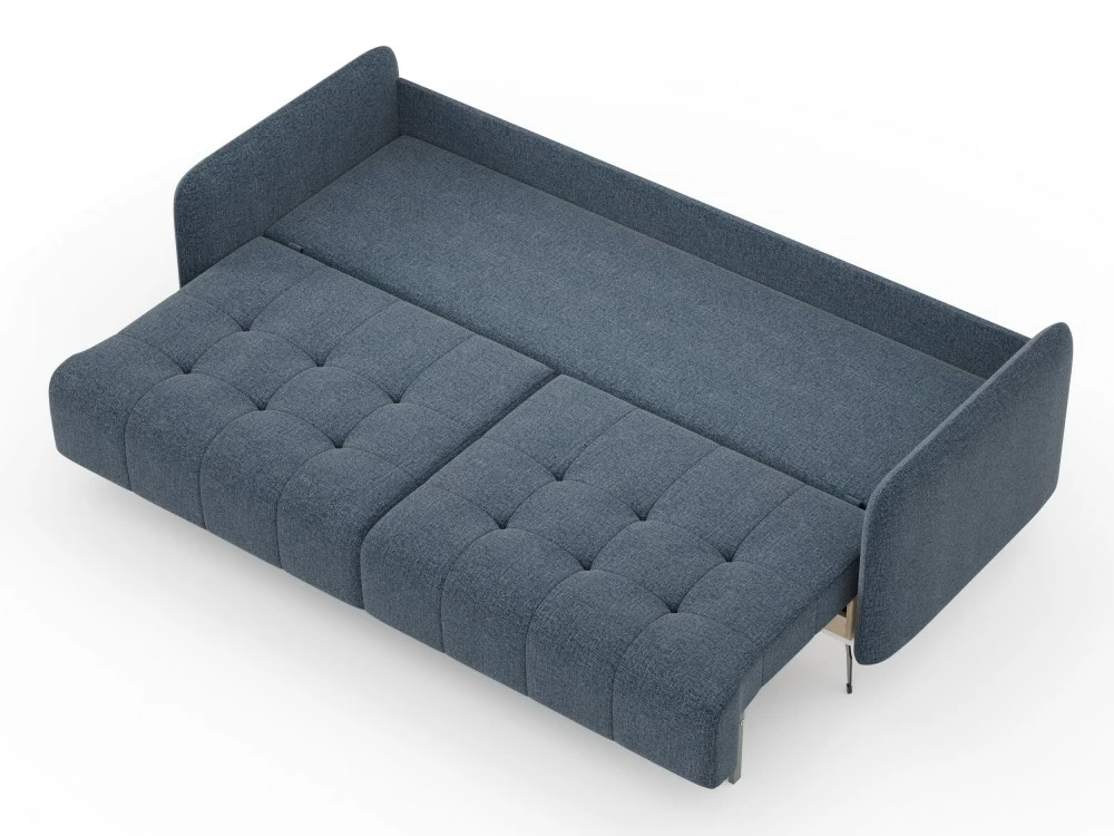 Товар Валериан диван трёхместный прямой Синий, ткань RICO FLEX 101 LD208430